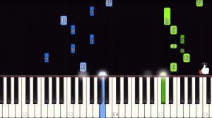 Naruto Shippuden Opening 16 - Silhouette - Piano tutorial