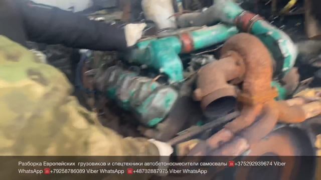 Минск Запуск двигателя 500л.с SCANIA Разборка Европейских грузовиков и спецтехники Доставка в РФ