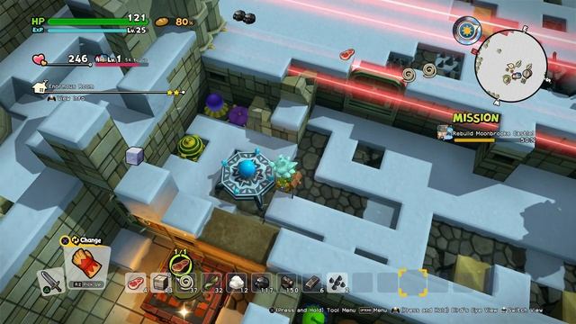 Dragon Quest Builders 2 - Build a Wizard’s Workshop, Soldier’s stew and Toilet in Moonbrooke смотреть онлайн