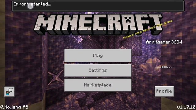 Java UI 1.17 Addon For Minecraft PE