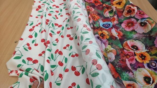 Ткань штапель в розницу и оптом