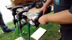 TEST MAKITA DGA504 аккумуляторная болгарка