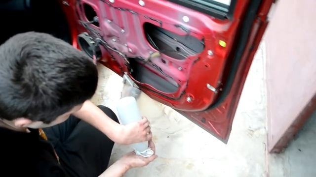 Шумоизоляция дверей автомобиля своими руками на примере митсубиси лансер. смотреть онлайн