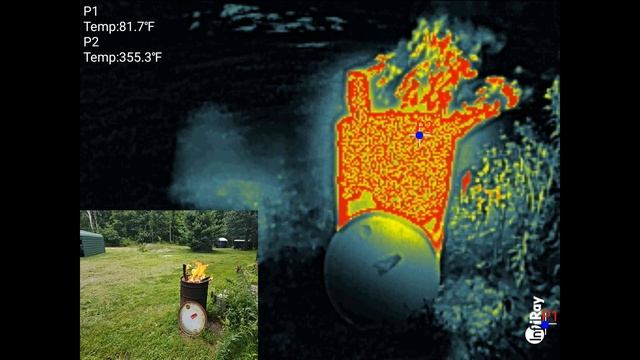 InfiRay P2 Pro smallest thermal imaging camera with Magnetic Macro Lens 256x192 res смотреть онлайн