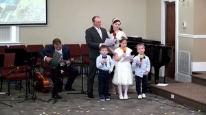 ЧТО ТАКОЕ СЕМЬЯ?❤️ Дети поют на свадьбе | СВАДЕБНАЯ🥰 / Александр & Анита