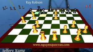 Jeffery Xiong vs Ray Robson at US Championship am 2020 10 28