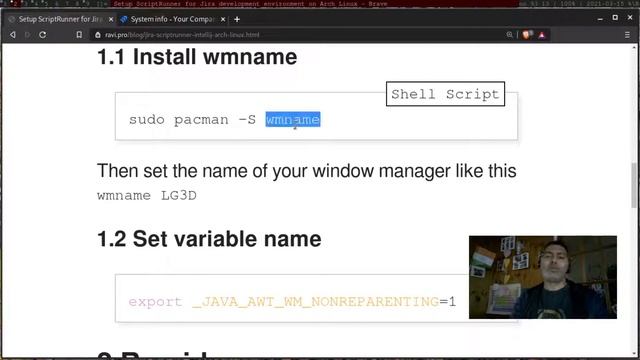 ScriptRunner for Jira - Local dev environment with IntelliJ on Arch Linux