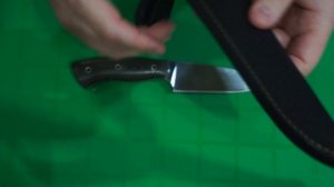 Обзор ножа Грибник.  Ножевой двор.  Х12МФ