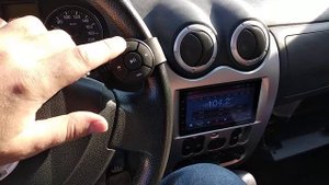 Кнопки на руле Sandero Stepway