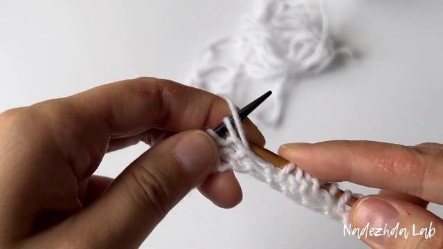 Эффектно! Простой рельефный узор для теплых вещей