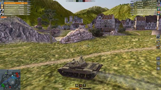 Т62А - WOT Blitz!!! EPIC BATTLE!!! смотреть онлайн