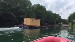 плавающая баня  бокситогорск  17  карьер Divers club Okey