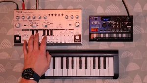 Behringer TD3 vs KORG volca nubass: review, demo and comparison