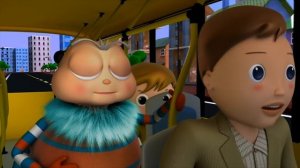 Buster Changes Color! | Go Buster Official | Vehicle Nursery Rhymes | ABCs and 123s