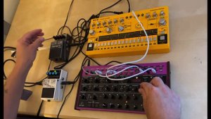 Behringer Edge & RD-6 - Experimental Bass Jam