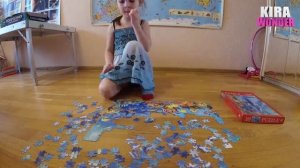 Собираем пазл на 360 деталей | Сиди дома