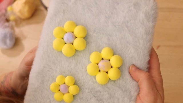 Make a Clay Flower Mirror with me ✿ Air Dry Foam Clay ✿ Easy Decorations смотреть онлайн