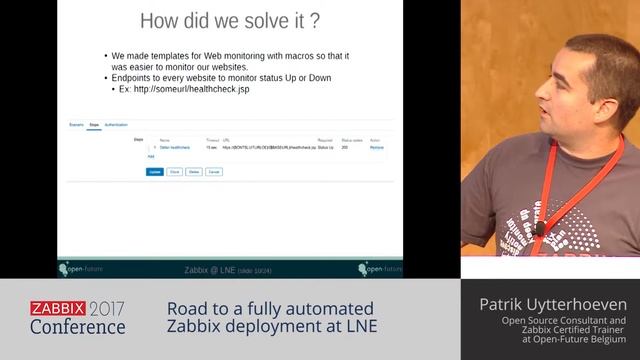 Patrik Uytterhoeven - Road to a fully automated Zabbix deployment at LNE смотреть онлайн