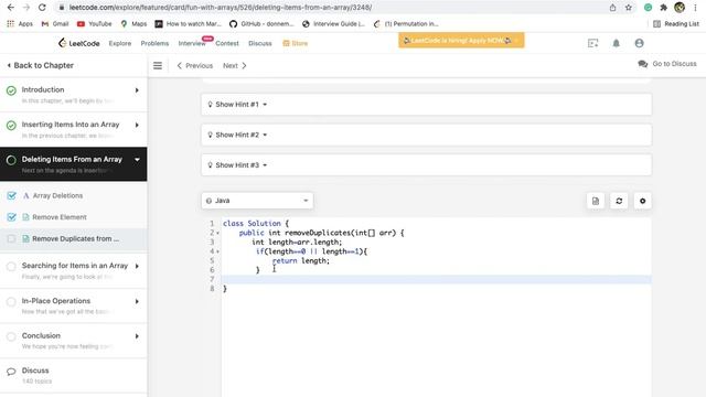 Remove Duplicates from Sorted Array | Leet Code | Easy | 26 смотреть онлайн