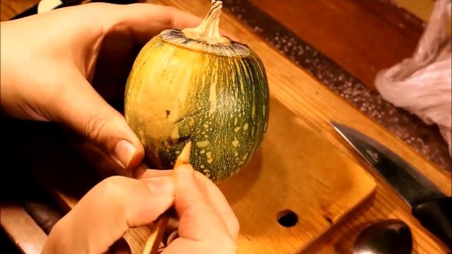 Светильник из тыквы. Джек фонарь. смотреть онлайн