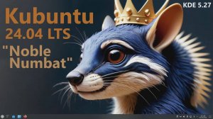 Kubuntu 24.04 LTS _Noble Numbat_ (KDE 5.27.11)