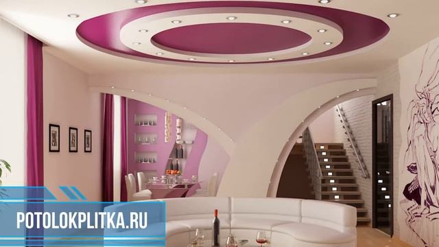 Подбор красивых натяжных потолков смотреть онлайн