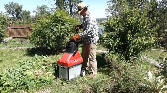 Садовый измельчитель веток MTD S2500. Однозначно полезен! смотреть онлайн