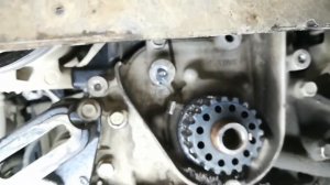 Hyundai Accent восстановление резьбы под ролик ГРМ