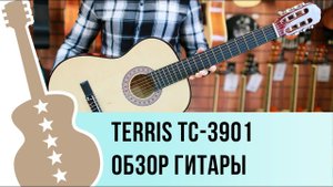 Terris tc 3901 A NA обзор классической гитары