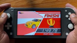 Cruis’n Blast Nintendo Switch Lite gameplay