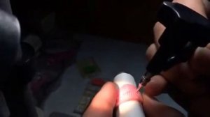 Закрепка камней в воск