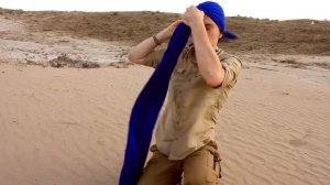 Тагельмуст (Куфия/Шемаг) для треккинга в пустыне: Вариант народа Туареги