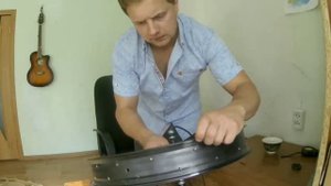 Как заспицевать моторколесо?