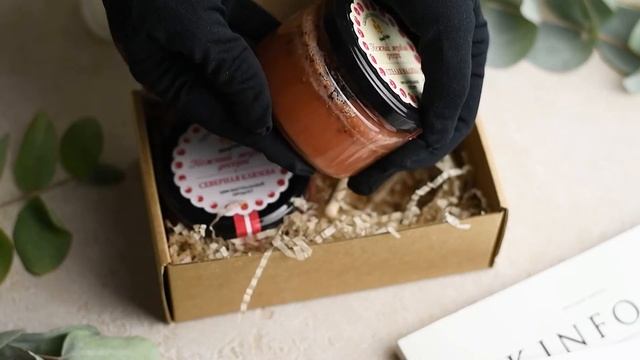 Подарочный набор HoneyForYou с медом-суфле "Ягодный дуэт №1". Обзор и распаковка.