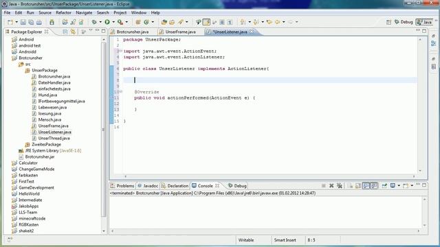 Java Tutorial 69 - Listener смотреть онлайн