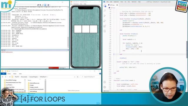 SOLAR 2D - FOR LOOPS: How to write a for loop, when to use, demo of program flow logic execution.