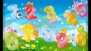 Считаем до 10. Считалка. Учимся считать от 1 до 10.