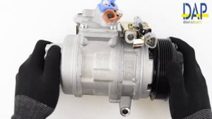 Компрессор кондиционера Тойота Лэнд Крузер 100 (Toyota Land Cruiser 100) DAP