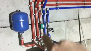 Бойлер косвенного нагрева. Обвязка полипропиленовой трубой