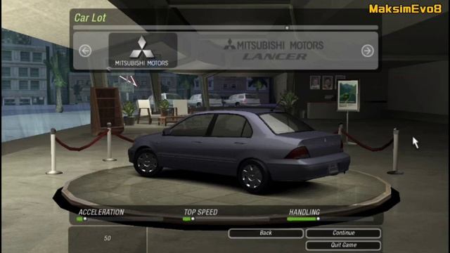 NFS UNDERGROUND 2 - Car Lot sound/Звук Автосалона смотреть онлайн