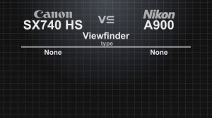 Canon PowerShot SX740 HS vs Nikon Coolpix A900