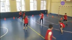 Русская народная игра "салки"