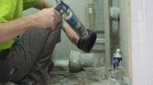 Замена чугунного тройника на пластиковый для унитаза