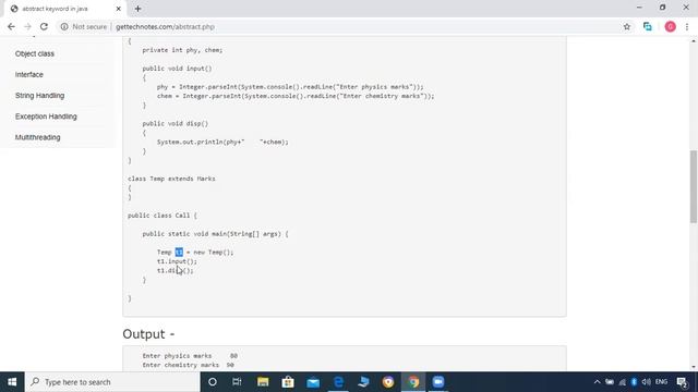 15 - abstract keyword in java (abstract class and abstract method) смотреть онлайн