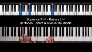 How to Play Piano Chord Melody. Piano Chord Progressions.