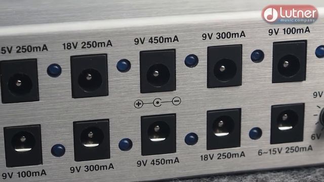 Блок питания для педалей эффектов Dunlop MXR ISO BRICK M 238 смотреть онлайн