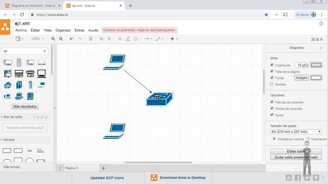 draw.io-01: Introducción a la herramienta online draw.io. Parte1. смотреть онлайн