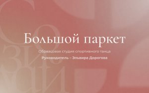 Образцовая студия спортивного танца-«Большой паркет», г. Брянск (2 танец)