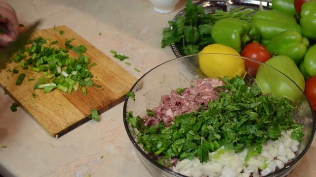 ГОЛУБЦЫ С КУРИНЫМИ СЕРДЕЧКАМИ. ФАРШИРОВАННЫЙ ПЕРЕЦ. TOLMA. DOLMA. TAVUK KALP