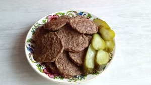 Оладьи из печени